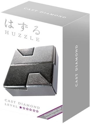 Металлическая головоломка Алмаз Huzzle Diamond 1 уровень