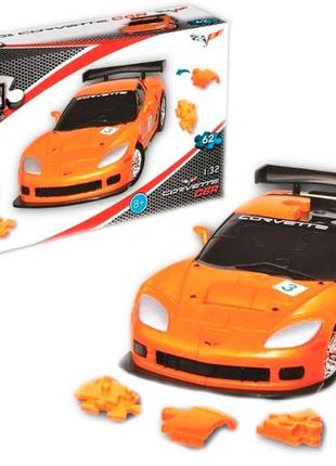 Игрушка 3D пазлы машинка Corvette C6R Eureka