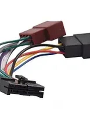 Переходник автомагнитолы ISO 20171 PROLOGY - ISO с кабелем 20см