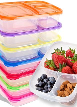 Пластиковые контейнеры для еды Supretto, набор из 7 шт. (Арт. ...