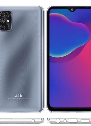 Чехол ultra clear для zte blade v2020 smart прозрачный