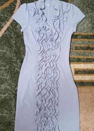 Стильное нарядное платье 44р.