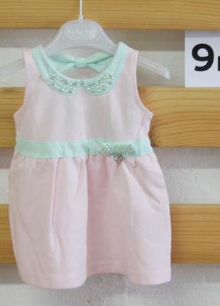 Нарядное трикотажное платье для маленькой девочки gaialuna