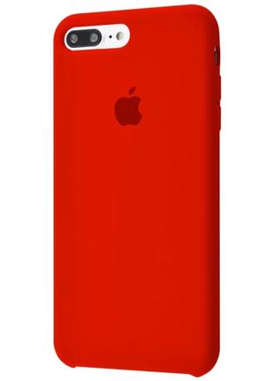 Чохол для Apple iPhone 7 Plus/8 Plus -Silicone Case Red