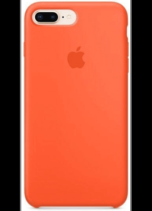 Чохол для Apple iPhone 7 Plus/8 Plus-Silicone Case Apricot Orange