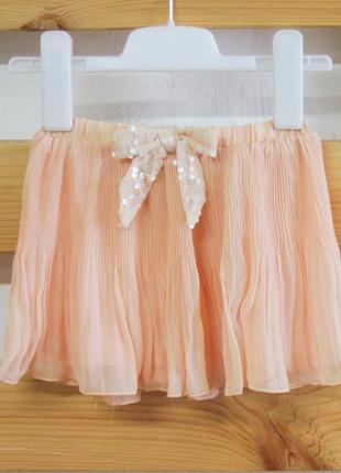 Нарядная юбка плиссе для девочки gaialuna