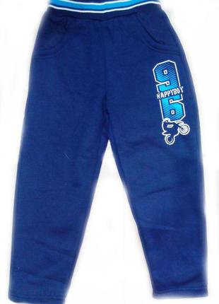 Детские утепленные спортивные брюки для мальчика