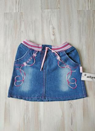 Детская джинсовая юбка для девочки