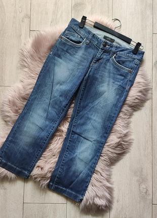 Короткі джинси стретчевые полегшений денім