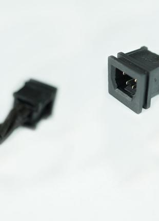 Разъем питания PJ203 (Toshiba) с кабелем (4 pin)