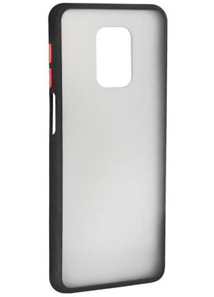 Чохол Xiaomi Redmi Note 9 Pro / Note 9S - EDGE case чорний