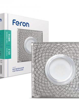 Встраиваемый светильник Feron CD834 с LED подсветкой