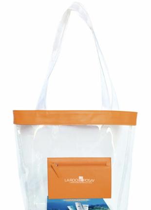 Вінілова пляжна сумка від відомого бренду la roche