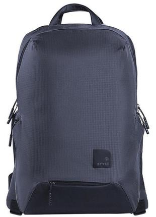 Рюкзак xiaomi mi style backpack blue xxb01rm (zjb4160cn) синий