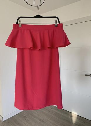 Легка літня сукня/плаття/сарафан atmosphere рожева, з опущеним...
