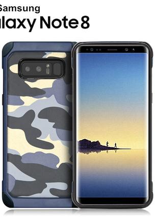 Защитный противоударный чехол бампер MILITARY КАМУФЛЯЖ Samsung...