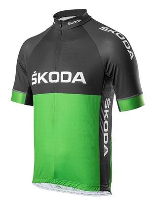 Велофутболка джерсі skoda cycling jersey оригінал (m)