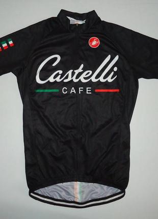 Велофутболка велоформа castelli cafe cycling jersey (l)