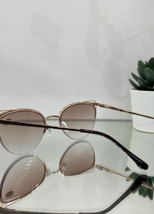 Женские готовые очки для зрения -2.0 тонированные в красивой о...