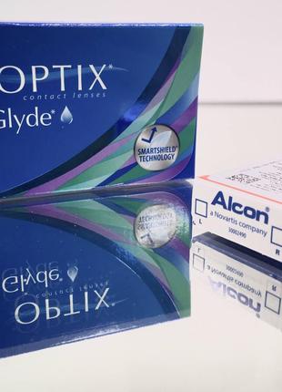 Air Optix plus HydraGlyde контактные линзы