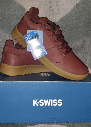 Шкіряні кросівки снікерси замша K-Swiss Aero Trainer 39,5-40EU