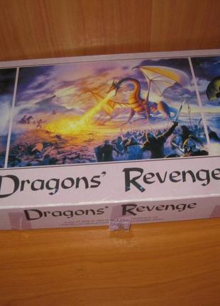 .пазлы "jigsaw" 1000 шт.+ 2 по 500 шт. " dragons revenge "