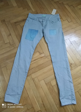 Акція!! Італія Літні катонові джинси для дівчинки