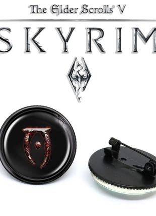 Значок лого oblivion skyrim: the elder scrolls / скайрим
