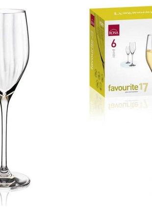Набор бокалов для шампанского Rona Favourite 170ml 6 бокалов (...