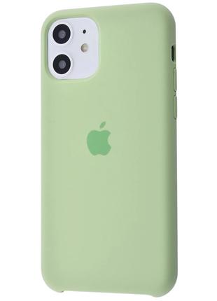 Силиконовый чехол для iPhone 11 Green