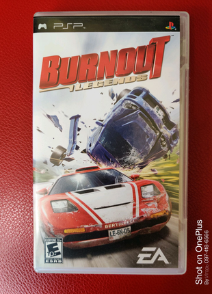 Игра диск Burnout Legends Sony PSP UMD