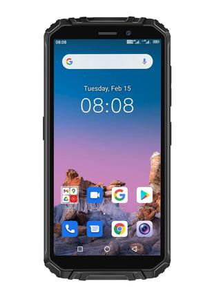 Захищений смартфон OUKITEL WP18 black 4/32 Гб сенсорний мобіль...