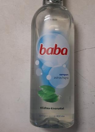 Шампунь Baba для жирных волос, с экстрактом зеленого чая Венгр...