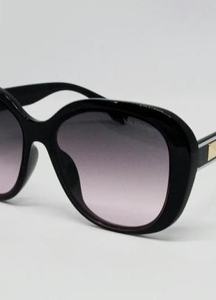 Valentino модные женские солнцезащитные очки черные линзы серо...