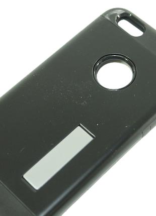 Чехол на IPhone 6/6S/задняя крышка с подставкой/черный