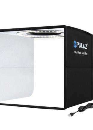 Лайткуб (фотобокс) Puluz PU5032B LED (30 х 30 х 30 см) чёрный