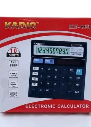Калькулятор настольный Kadio KD500