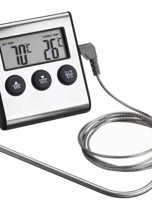 Термометр для мяса Digital Cooking Thermometr Timer с выносным...