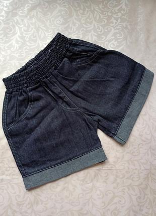 Легкі джинсові дитячі шорти на 3-5 років. детские шорты 1003