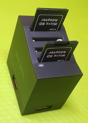 Icy Box IB-870 Устройство чтения карт SD с 4 отсеками USB 2.0 - 3