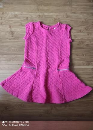 Теплое нарядное платье-сарафан на 4 г, 104 -110 см, gymboree