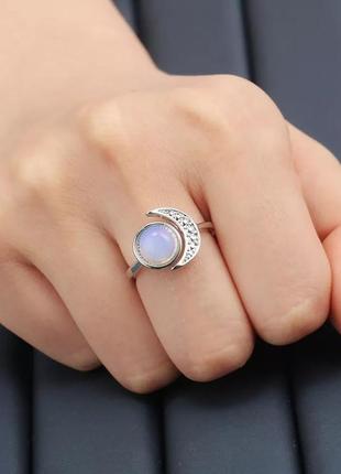 Очень красивое кольцо, с покрытием серебра