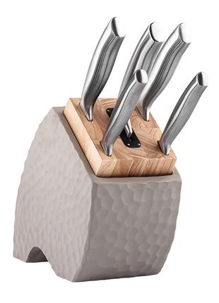 Набор ножей на подставке VINZER Modern (50118)