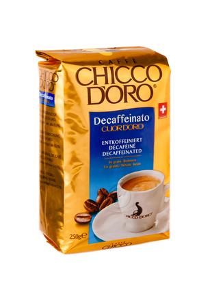 Кофе зерновой Chicco D'Oro Decaffeinato 250 г