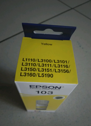 Чорнила жовті для Epson L1110/L3100/L3110/L3111/L3150/L3151/L5190