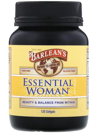 Barlean's, Незаменимая добавка для женщин, 120 капсул