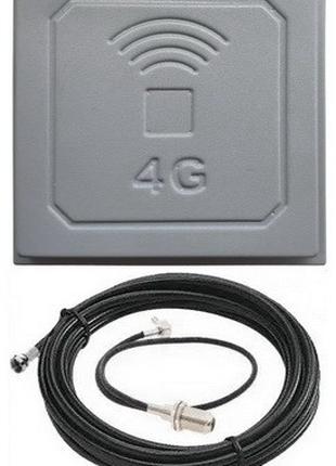 Широкополосная 4G/3G/GSM антенна R-NET 900-2600 МГц 17 dBi + 1...