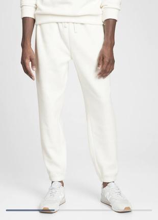 Мужские спортивные штаны белые gap оригинал,