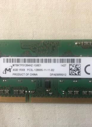 ОЗУ для ноутбука DDR3 4gb 1RX8