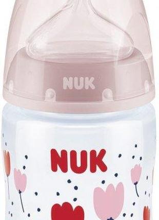 Пляшка для годування NUK First Choice Plus із силіконовою соск...